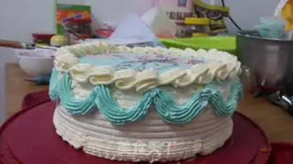 Make Birthday cake step 10