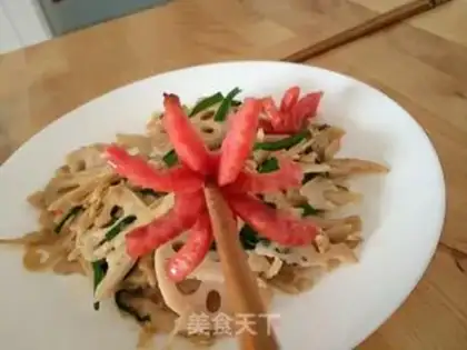Make Octopus chips step 9