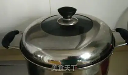 Make Soft, black rice cake step 6