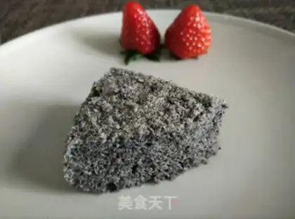 Make Soft, black rice cake step 7