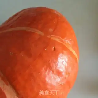 Make Pumpkin rice step 1