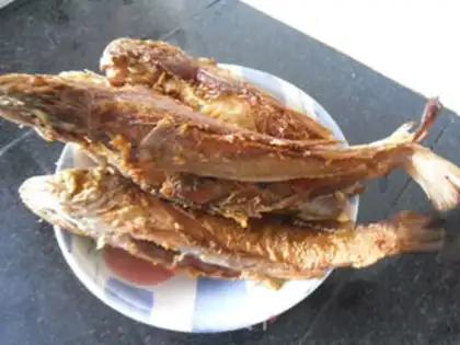 Make Fried yellowfish step 3