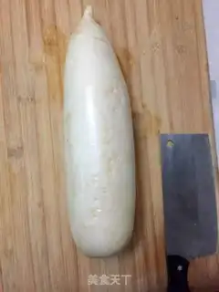 Make The warm radish crotch soup step 7