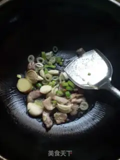 Make Powder pork stew step 4
