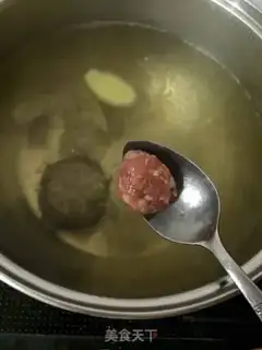 Make The warm radish crotch soup step 13