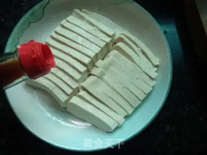 Make Eggs steam tofu step 4