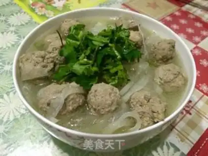Make The warm radish crotch soup step 19