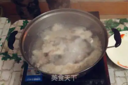 Make Pork bouquet soup step 2