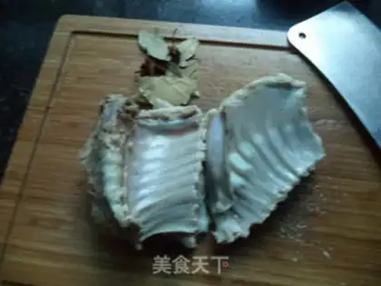 Make A lamb chop and radish step 2