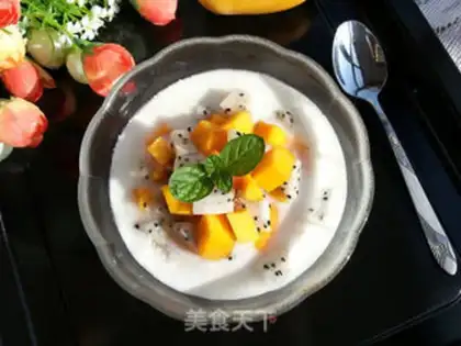 Make Fruit honey yogurt step 5