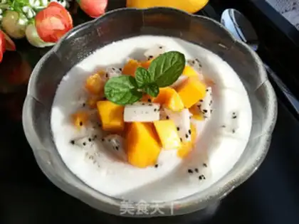 Make Fruit honey yogurt step 6