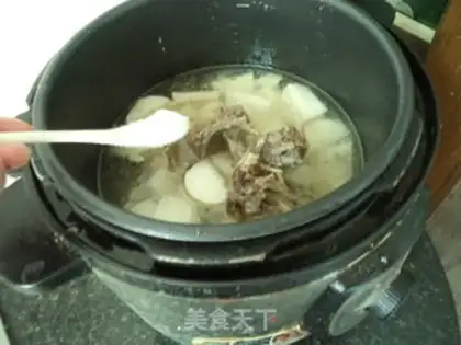 Make A lamb chop and radish step 10