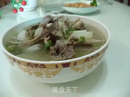 Make A lamb chop and radish step 12