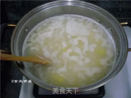 Make Sweet rice cake step 4