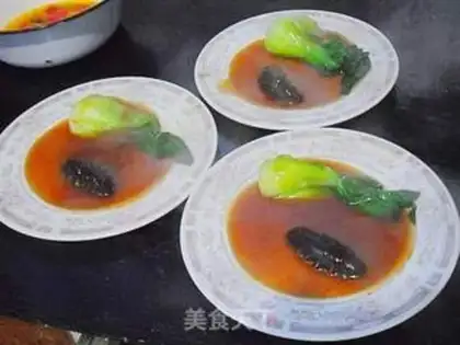 Make Fresh sea cucumber step 13