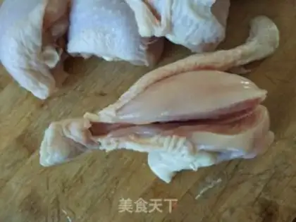 Make Roasted chicken legs for the Orleans burger step 2