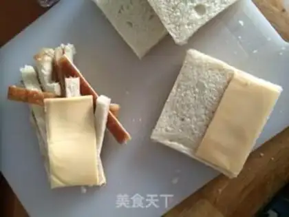 Make Soft honey toast step 3