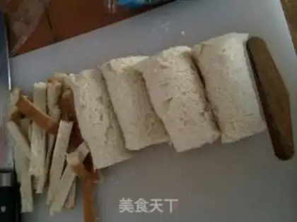 Make Soft honey toast step 4
