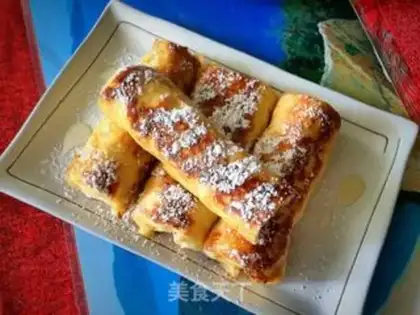 Make Soft honey toast step 6