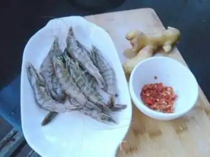 Make Dry shrimp step 0