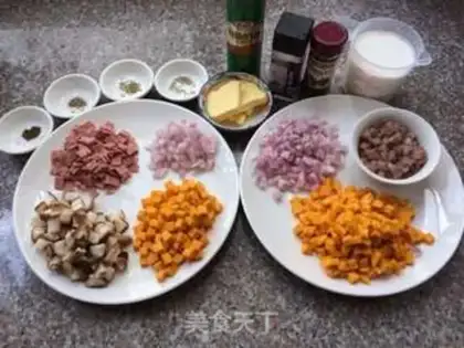 Make Milk pumpkin rice step 0