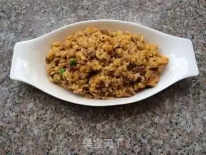Make Milk pumpkin rice step 1