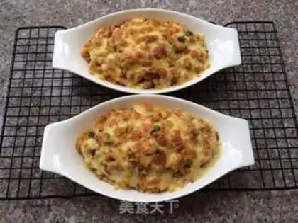 Make Milk pumpkin rice step 2