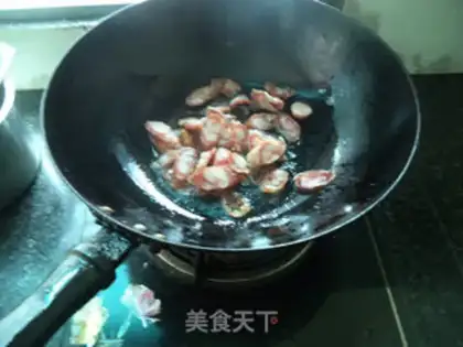 Make Pepper dry sausage step 2