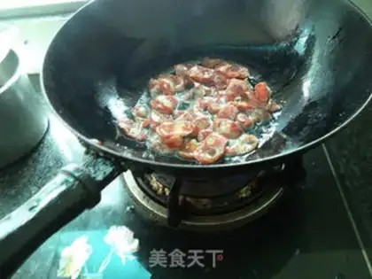 Make Pepper dry sausage step 4