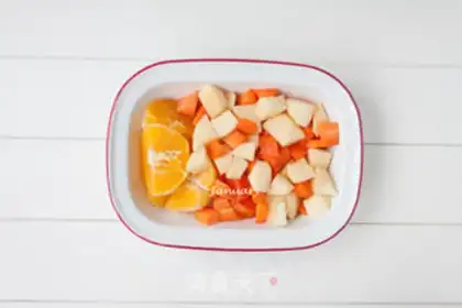 Make Vegetable fruit juice step 1