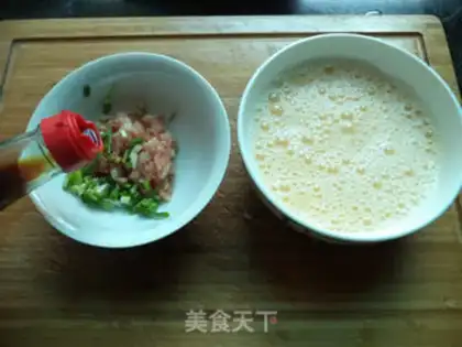 Make Meat and eggs step 2