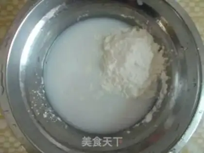 Make Coconut cream step 1