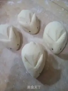 Make Little bunny buns step 6
