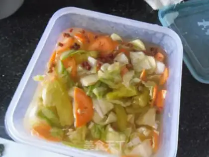 Make Green blue pickles step 2