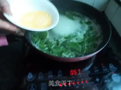Make spinach egg soup step 6