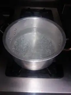 Make Green bean sand step 1