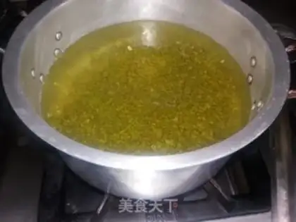 Make Green bean sand step 2