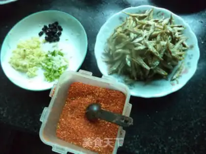 Make Spicy minifish step 0