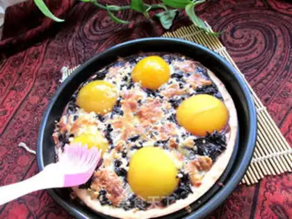 Make Sweet rice pizza step 8