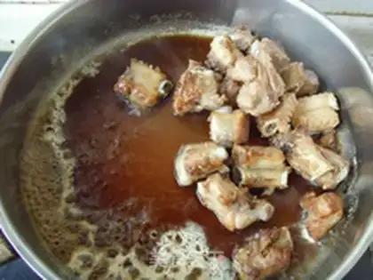 Make Sugar vinegar ribs step 7