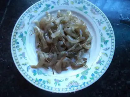 Make Triple shrimp step 1