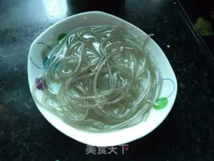 Make Steam fan tofu step 1