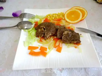 Make Black pepper steak step 13
