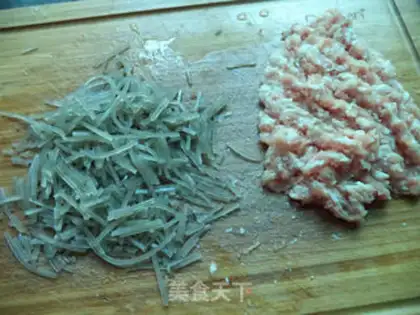 Make Steam fan tofu step 2