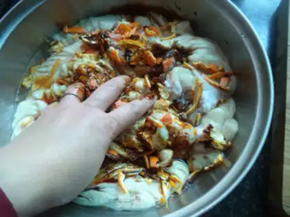 Make Orange sausage step 6