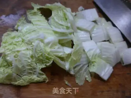 Make Plumbs of cabbage step 2