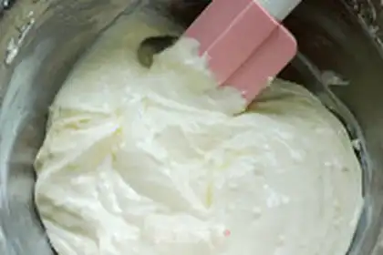 Make Gradual blueberry cheesecake step 17