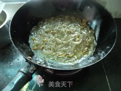 Make Pork fan tofu step 1