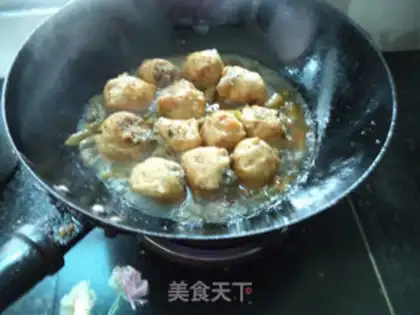Make Sour fan tofu step 7