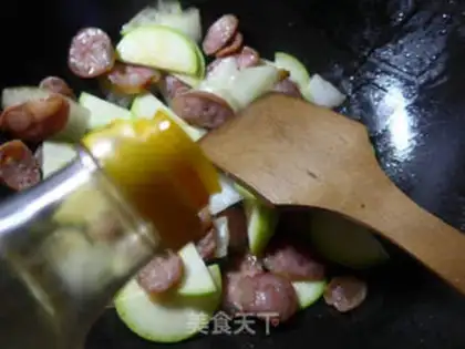 Make The cabbage sausage step 7